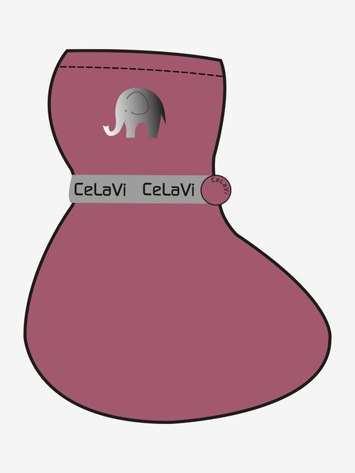 CeLaVi fliisvoodriga veekindlad kapukad, rose wine