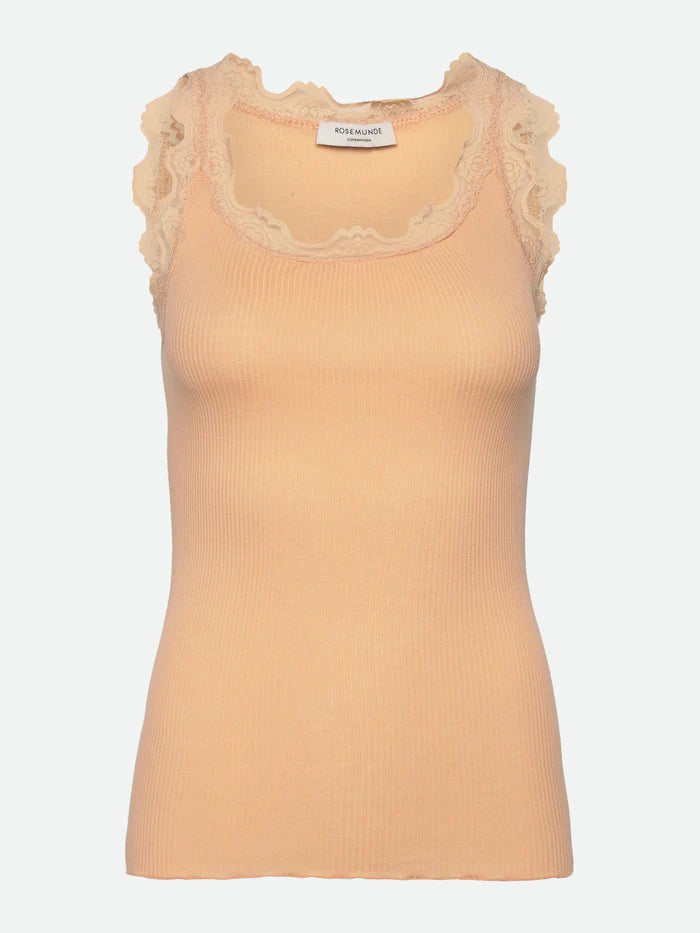 Rosemunde Babette siidist särgik, peach fuzz