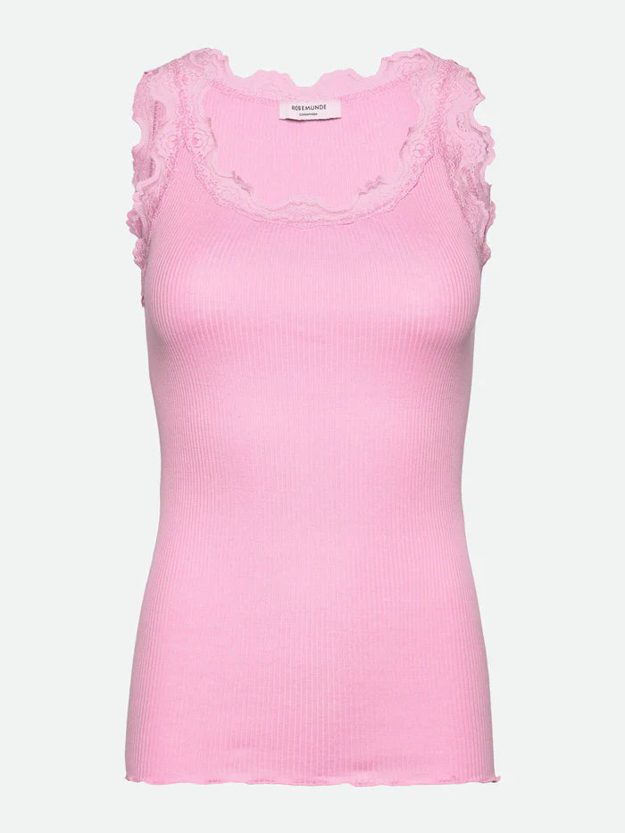 Rosemunde Babette siidist särgik, prism pink