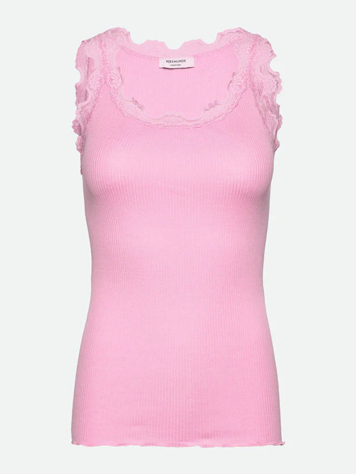Rosemunde Babette siidist särgik, prism pink