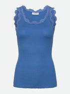Rosemunde Babette siidist särgik, french blue