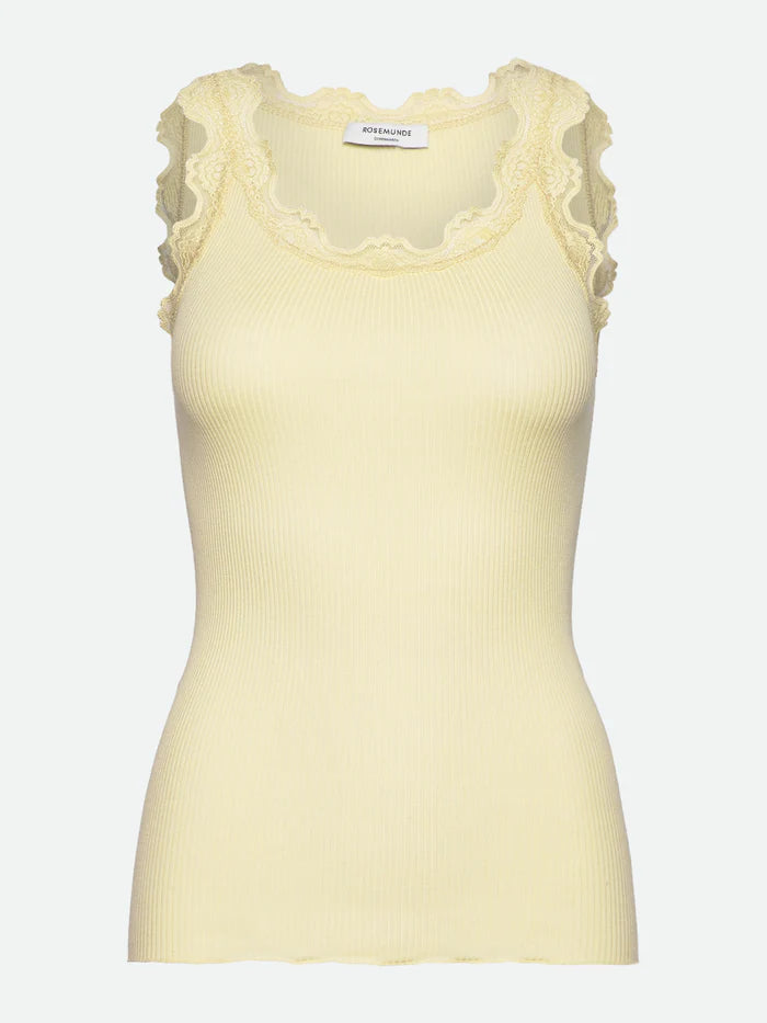 Rosemunde Babette siidist särgik, pastel yellow