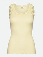 Rosemunde Babette siidist särgik, pastel yellow