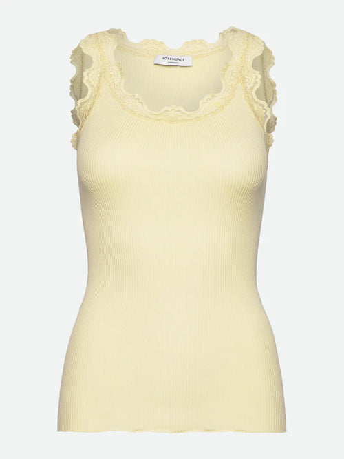 Rosemunde Babette siidist särgik, pastel yellow