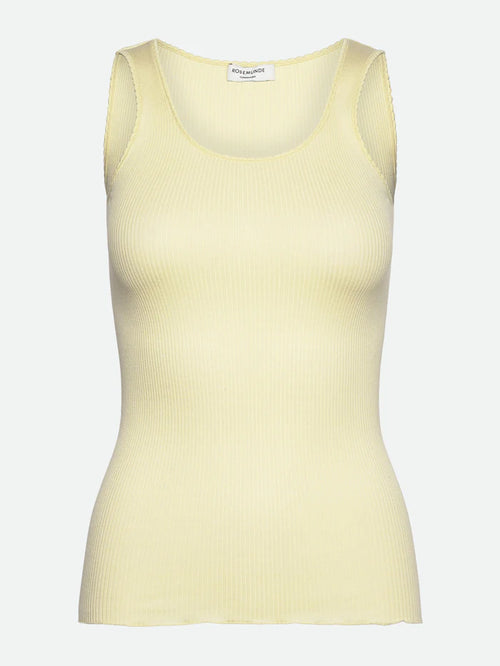 Rosemunde Beatha siidist särgik pitsita, pastel yellow