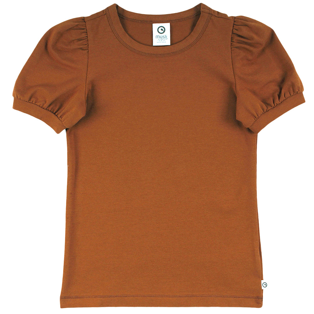 Müsli Cozy me buff s/s T, Ocher