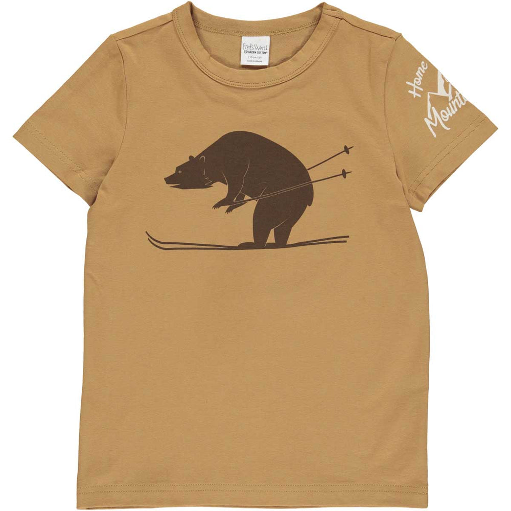 Fred's World Jersey bear s/s T, Biscuit