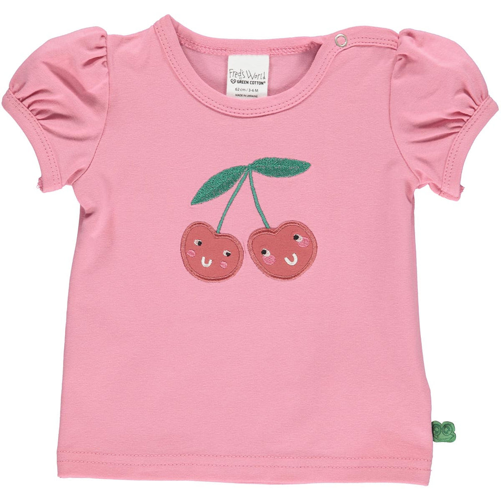 Fred's World Cherry puff s/s T baby