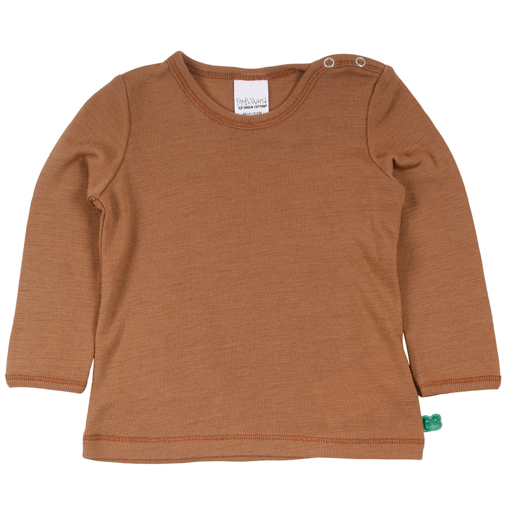 Fredś World Wool T baby, Almond