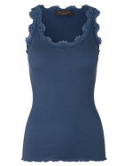 Rosemunde Babette siidist särgik, denim blue