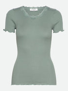 Rosemunde siidist pluus, chinois green