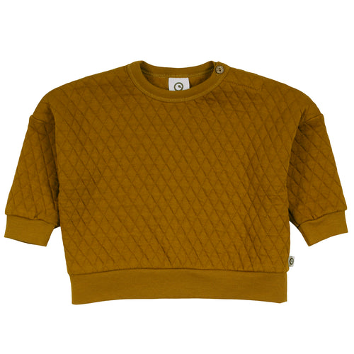 Müsli Quilt sweatshirt baby, pesto