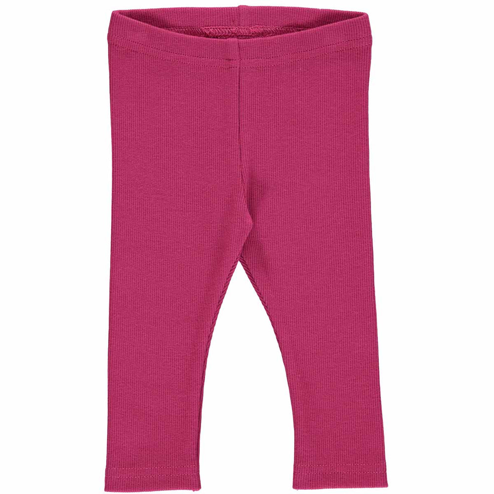 Fred's World Alfa rib leggings baby- Plum