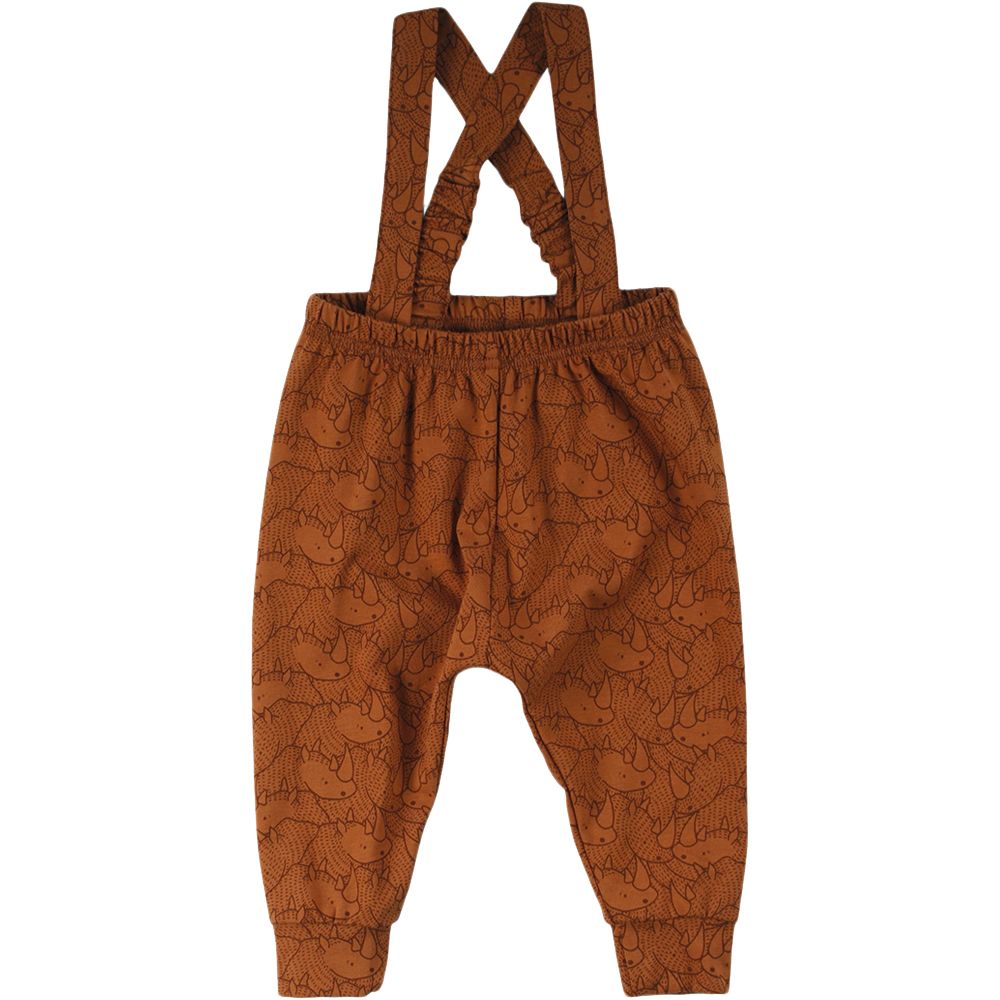 Müsli RHINO pants baby traksidega, ocher