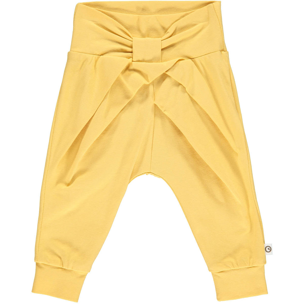 Müsli Cozy Me bow püksid baby, yellow moon