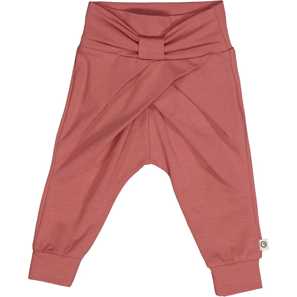 Müsli Cozy me bow pants baby, rose
