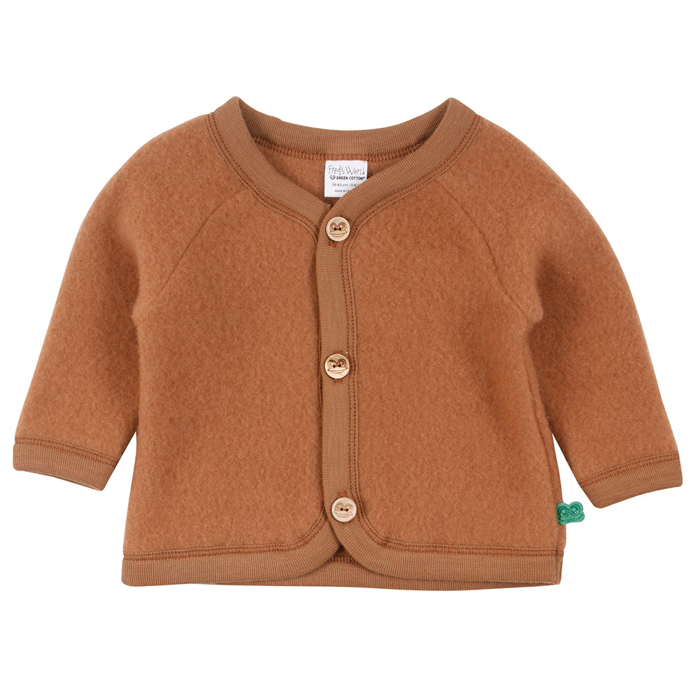 Fred´s World Wool fleece jacket baby, Almond