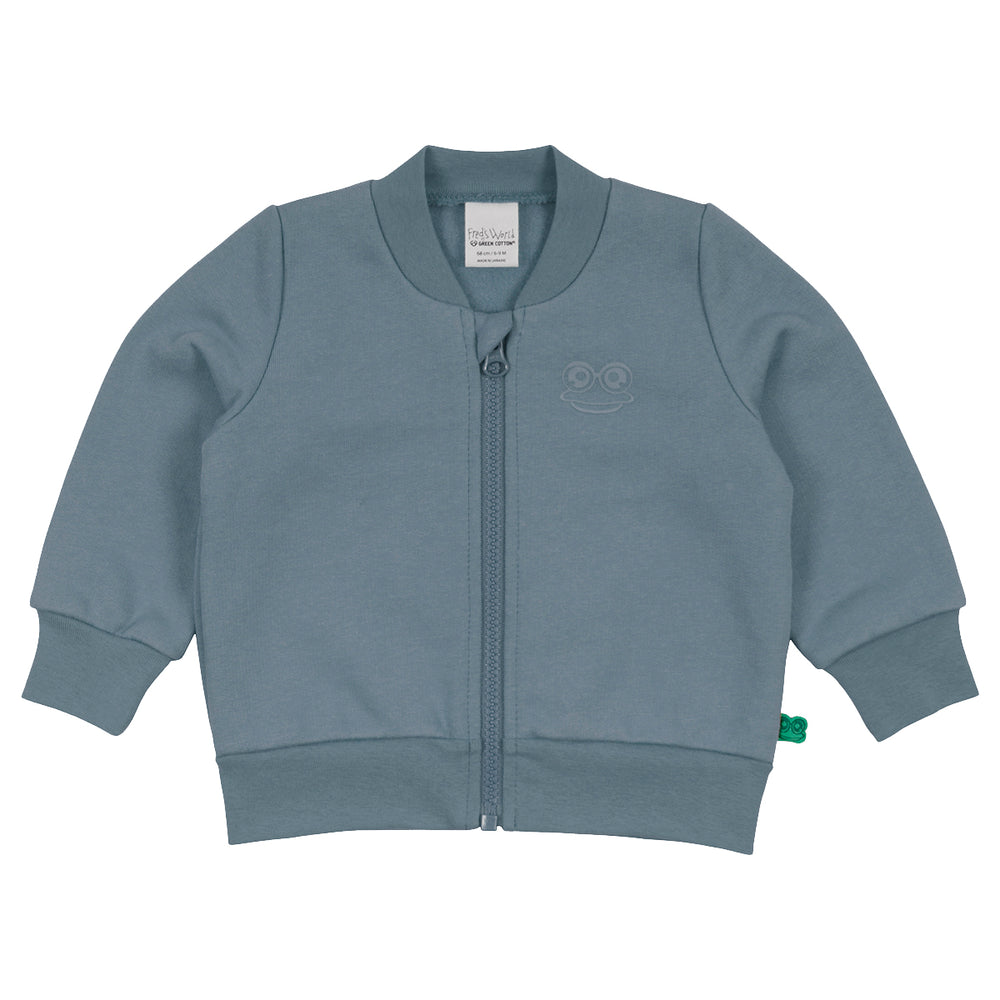 Fred´s World Sweat cardigan baby, Stormy blue