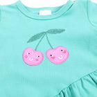 Fred's World Cherry l/s dress baby, Parakeet