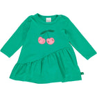 Fred's World Cherry l/s dress baby, Parakeet