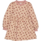 Müsli Dahlia l/s dress, rose sugar/russet/peach
