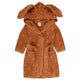 Müsli orgaanilisest puuvillafroteest hommikumantel Bunny, nut