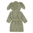 Müsli orgaanilisest puuvillafroteest hommikumantel Bunny, green sugar