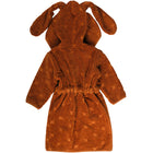 Müsli orgaanilisest puuvillafroteest hommikumantel Bunny, ocher