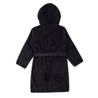 Müsli orgaanilisest puuvillafroteest hommikumantel, black