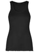 Rosemunde siidist särgik pitsita, black