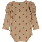 Müsli Berry puff sleeve body, Toffee