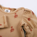 Müsli Berry puff sleeve body, Toffee