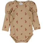 Müsli Berry puff sleeve body, Toffee