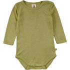 Müsli Woolly Baby meriino-siidi body, moss