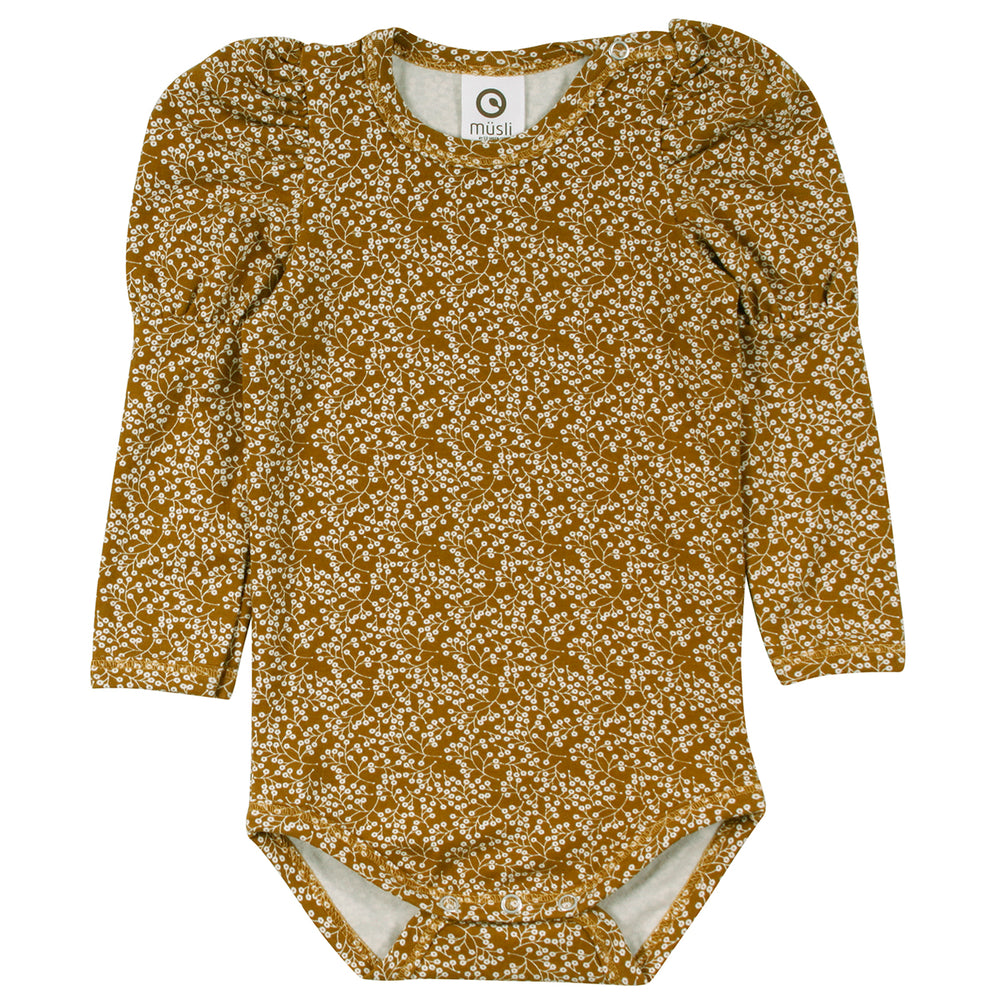 Müsli Petit fleur puff sleeve body