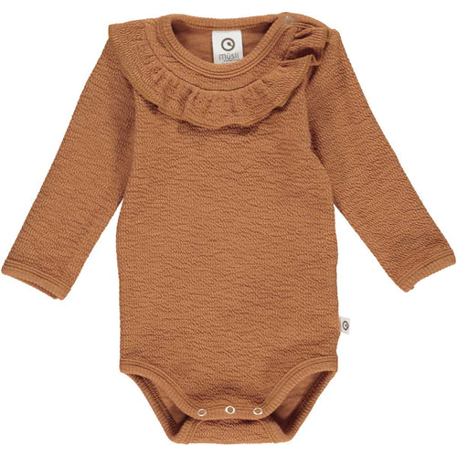Müsli Crepe body, amber