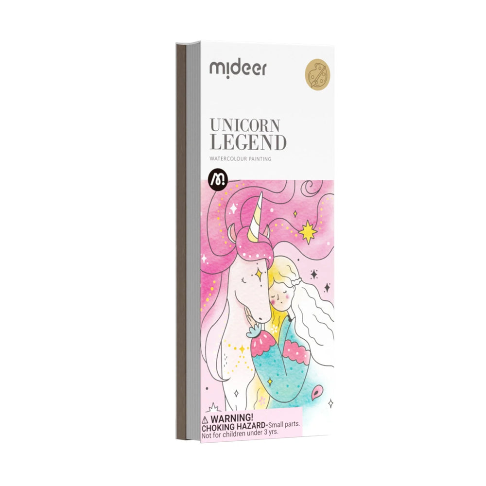 Mideer akvarellmaalikomplekt, ükssarviku legend