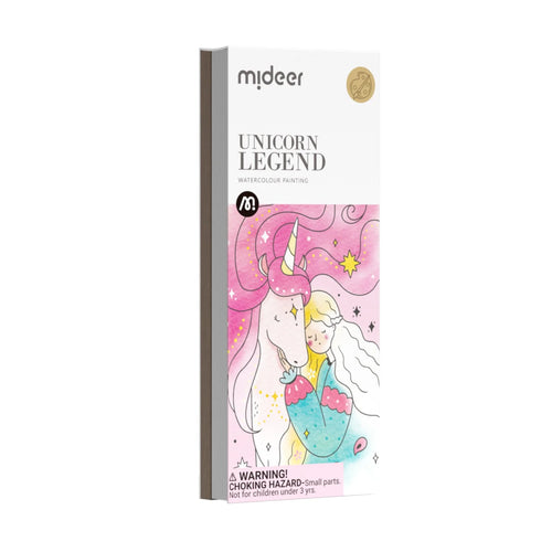 Mideer akvarellmaalikomplekt, ükssarviku legend