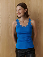 Rosemunde Babette siidist särgik, french blue