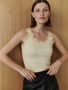Rosemunde Babette siidist särgik, pastel yellow