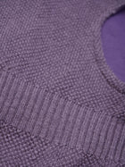 Minymo kootud tuukrimüts, vill+puuvill, purple sage