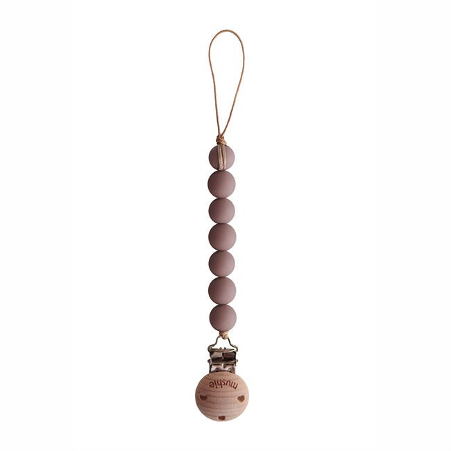 Mushie lutikett Halo- Cloudy Mauve