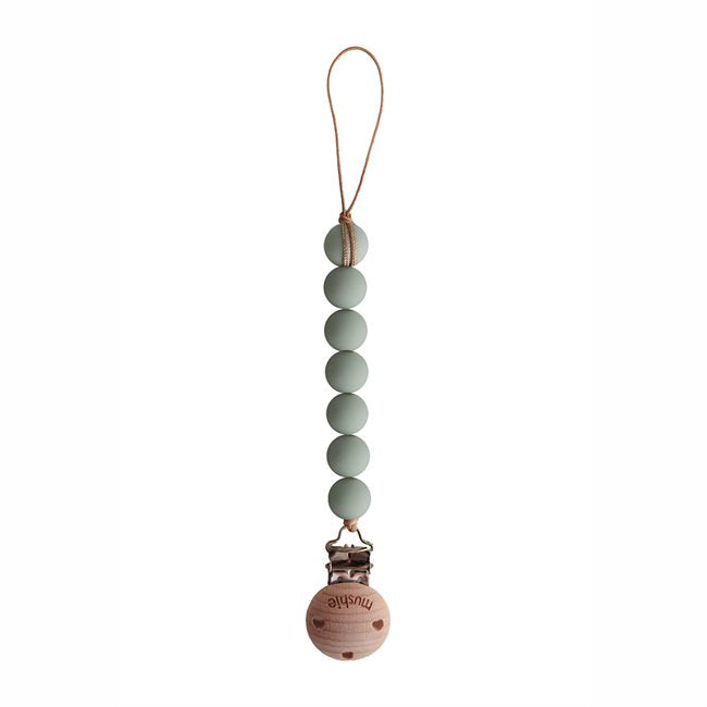 Mushie lutikett Halo- Sage