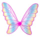 Great Pretenders Glitter vikerkaaretiivad, Fuksia
