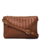 Rosemunde Remi small clutch, nougat gold
