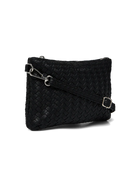 Rosemunde Remi small clutch, black silver