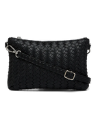 Rosemunde Remi small clutch, black silver