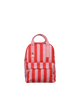 Ole keskmine seljakott, Stripe - Poppy Red + Litchi