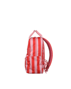 Ole keskmine seljakott, Stripe - Poppy Red + Litchi