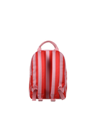 Ole keskmine seljakott, Stripe - Poppy Red + Litchi